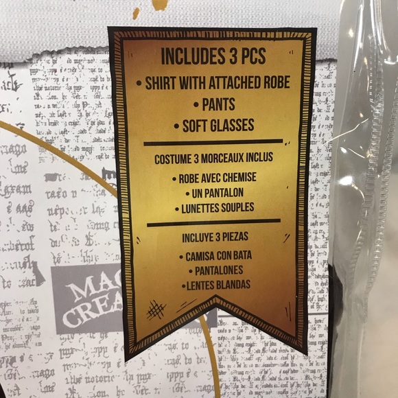 Harry Potter Little Hogwarts Wizard Baby Costume - Picture 7 of 8